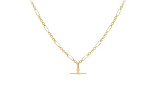 9ct Gold Albert Style T-Bar Chain - Diana O'Mahony Jewellers