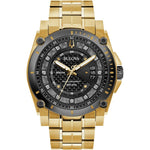 Bulova Men's Precisionist Gold & Diamond Watch - 98D156