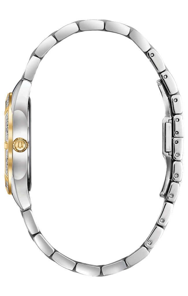 Ladies Bulova Sutton Two Tone Diamond Watch 98R263 Diana O