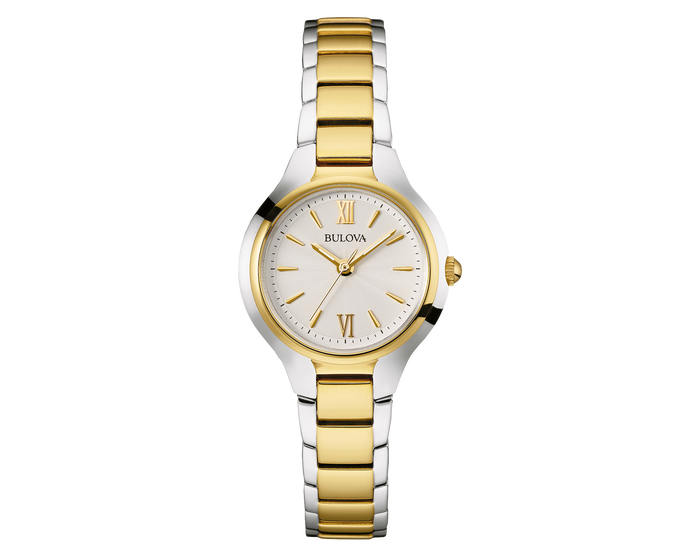Ladies Bulova Classic Two Tone Watch - 98L217