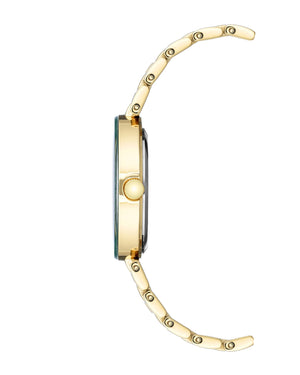 Anne Klein Gold Watch with Diamond Dial- AK1362GNGB