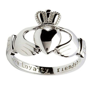 Sterling Silver Claddagh Ring by Shanore