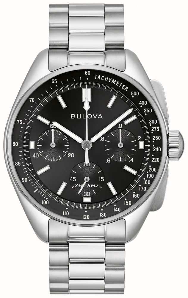 Bulova Lunar Pilot Dual Strap Watch- 96K111