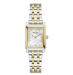 Ladies Bulova Two Tone Sutton Watch - 98P220