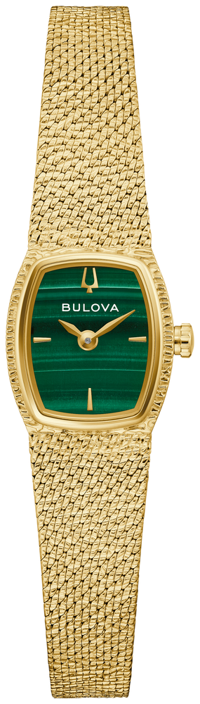 Ladies Bulova Gold Goddess of Time Watch - 97L184
