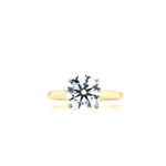 18ct & Plat Lab Grown Solitaire Diamond Ring- 1.71ct