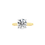 18ct & Plat Lab Grown Solitaire Diamond Ring- 1.93ct