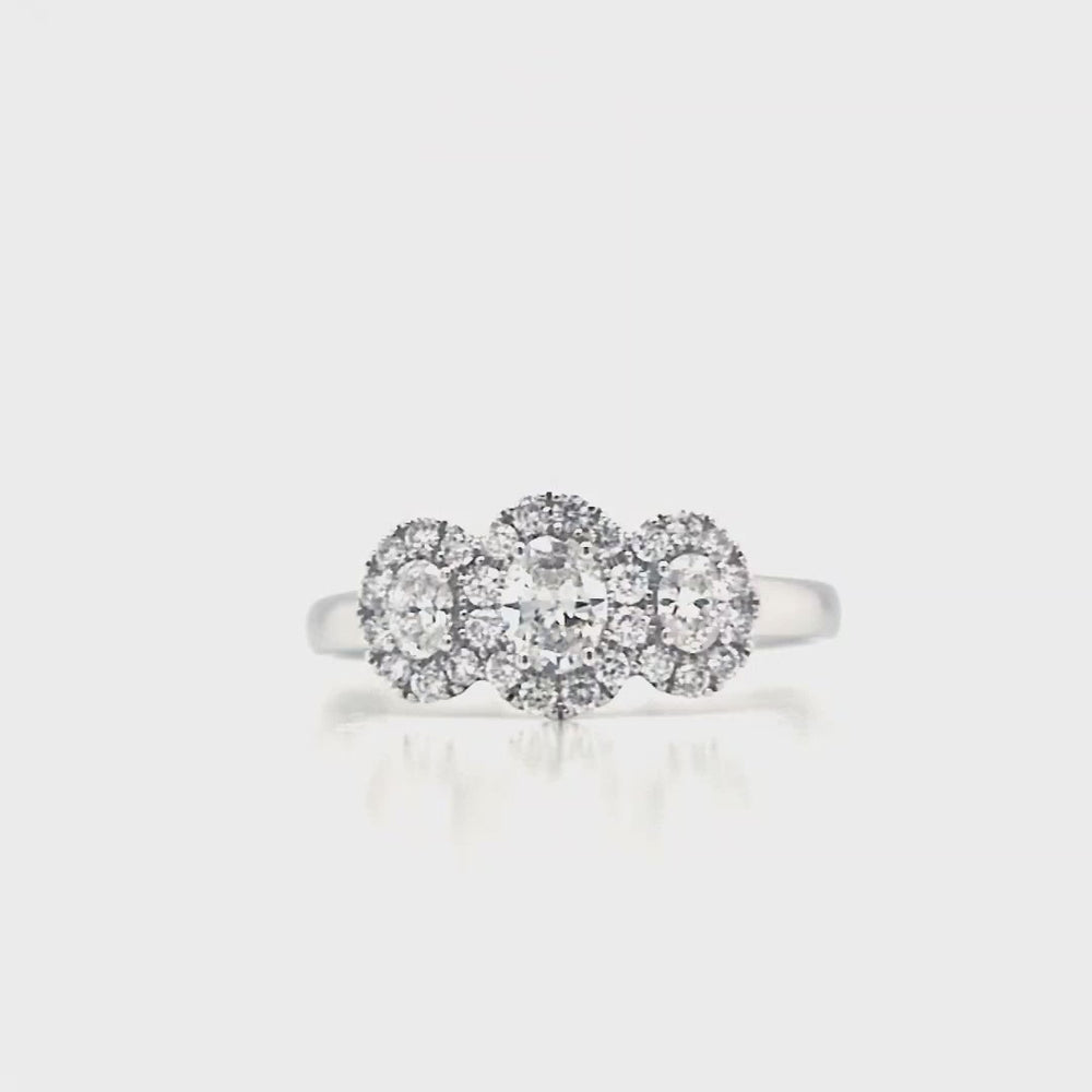 Cluster stone ring hotsell
