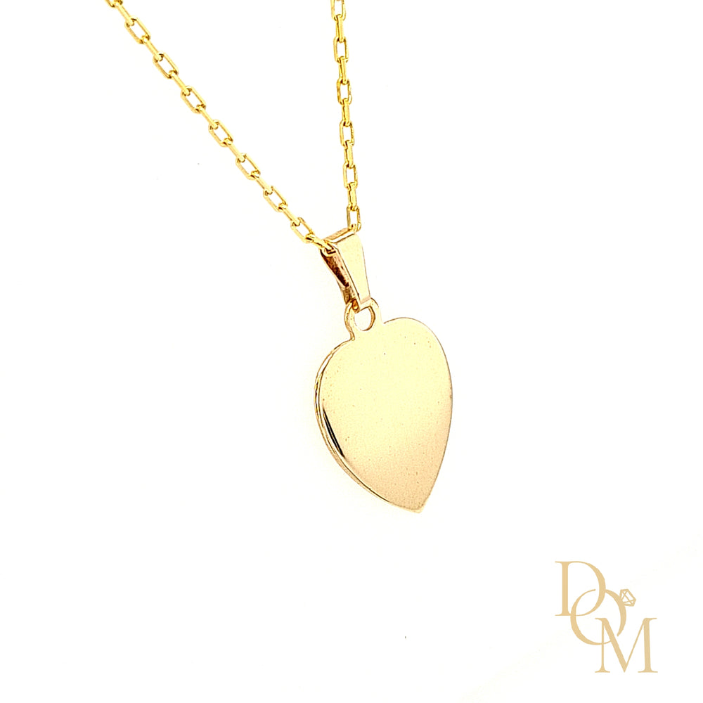 
                
                    Load image into Gallery viewer, 9ct Yellow Gold Heart Pendant
                
            