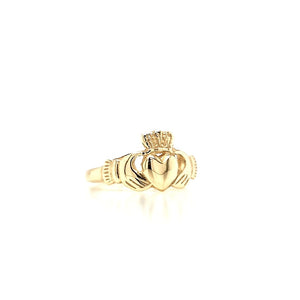 
                
                    Load image into Gallery viewer, 9ct Gold Ladies Claddagh Ring
                
            