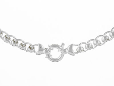 
                
                    Load image into Gallery viewer, Sterling Silver Rollerball Bracelet
                
            