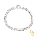 Sterling Silver Rollerball Bracelet