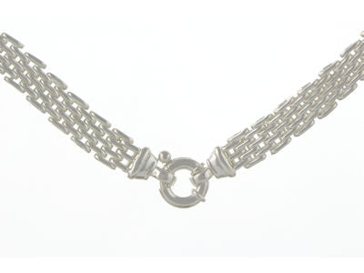 Sterling Silver Gate Bracelet