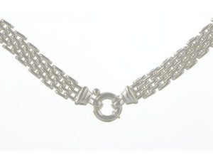 Sterling Silver Gate Bracelet