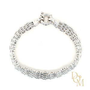 Sterling Silver Gate Bracelet