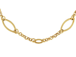 
                
                    Load image into Gallery viewer, 9ct Gold Belcher &amp;amp; Oval Link Bracelet - Diana O&amp;#39;Mahony Jewellers
                
            