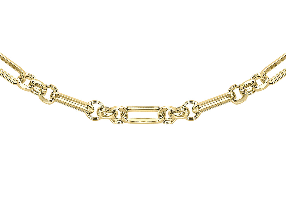 9ct Gold Albert Style Link Chain - Diana O'Mahony Jewellers