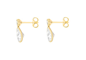 Round clearance earrings gold