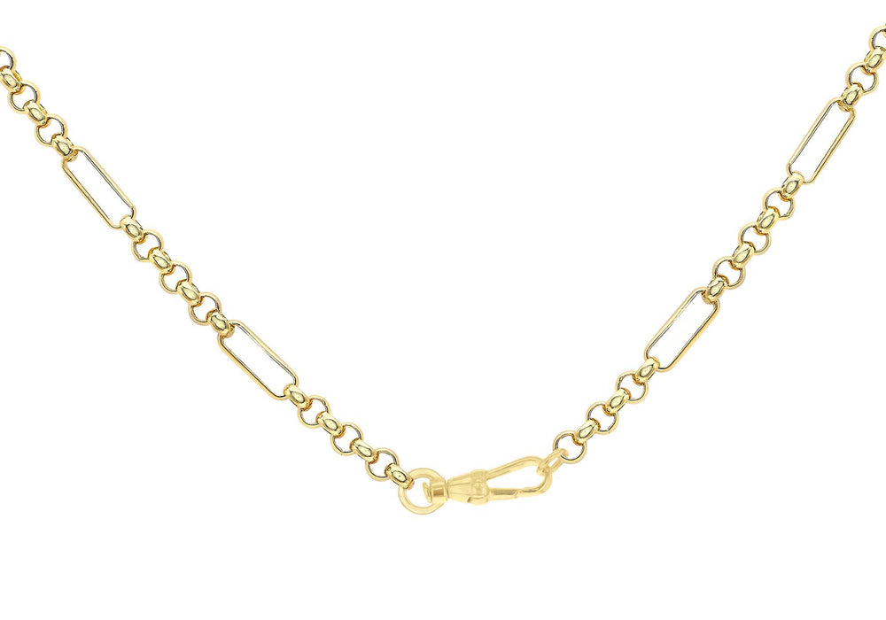 
                
                    Load image into Gallery viewer, 9ct Gold Albert Style T-Bar Chain - Diana O&amp;#39;Mahony Jewellers
                
            