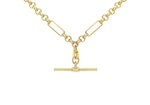 9ct Gold Albert Style T-Bar Chain