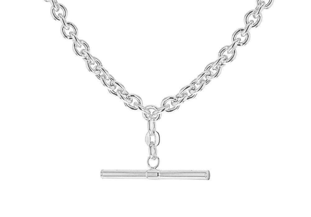 Sterling Silver T-Bar Chain