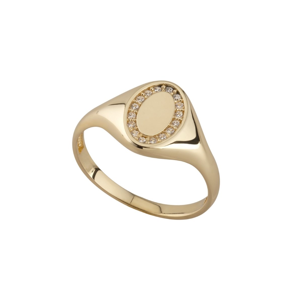 9ct Yellow Gold Oval Signet Ring – Diana O'Mahony Jewellers