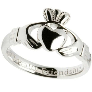 Sterling Silver Claddagh Ring by Shanore