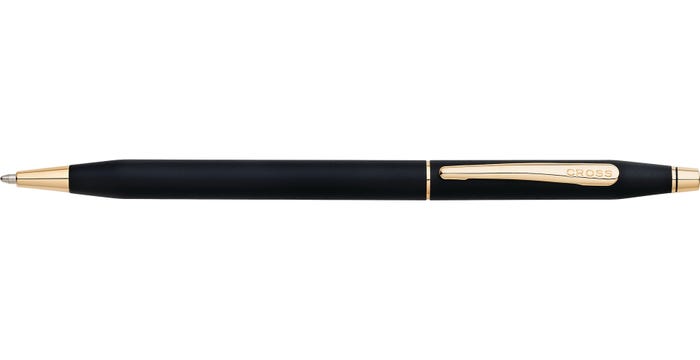 Cross Century Classic Black Ballpoint Pen 2502 - Diana O'Mahony Jewellers