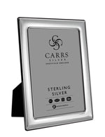 Carrs Sterling Silver Plain Photo Frame 7x5 FR065