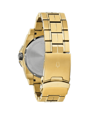 Bulova Men's Precisionist Gold & Diamond Watch - 98D156