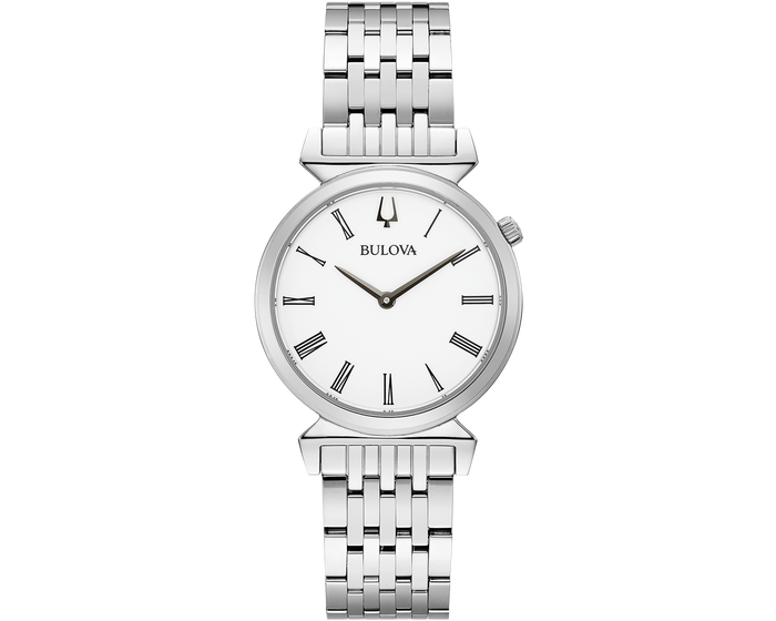 Ladies Bulova Regatta Steel Bracelet Watch  - 96L275 - Diana O'Mahony Jewellers