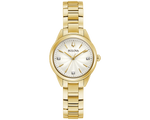 Ladies Bulova Gold Watch 97P150