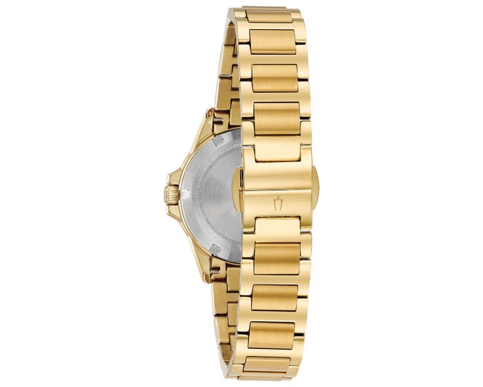 Gents Bulova Regatta Gold Watch - 97A153