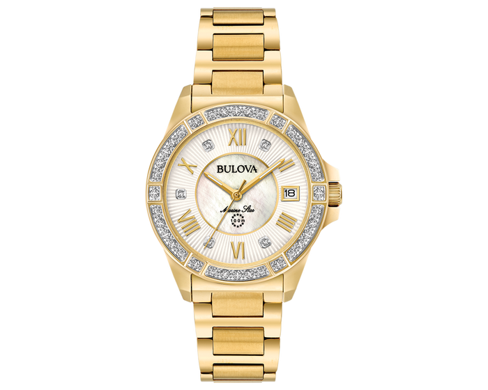 Bulova Ladies Marine Star Watch - 98R235