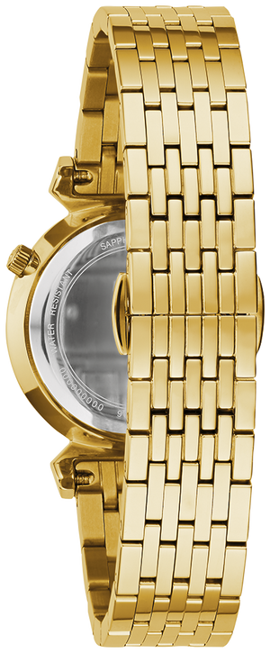Ladies Bulova Regatta Gold & Diamond Watch - 97P149