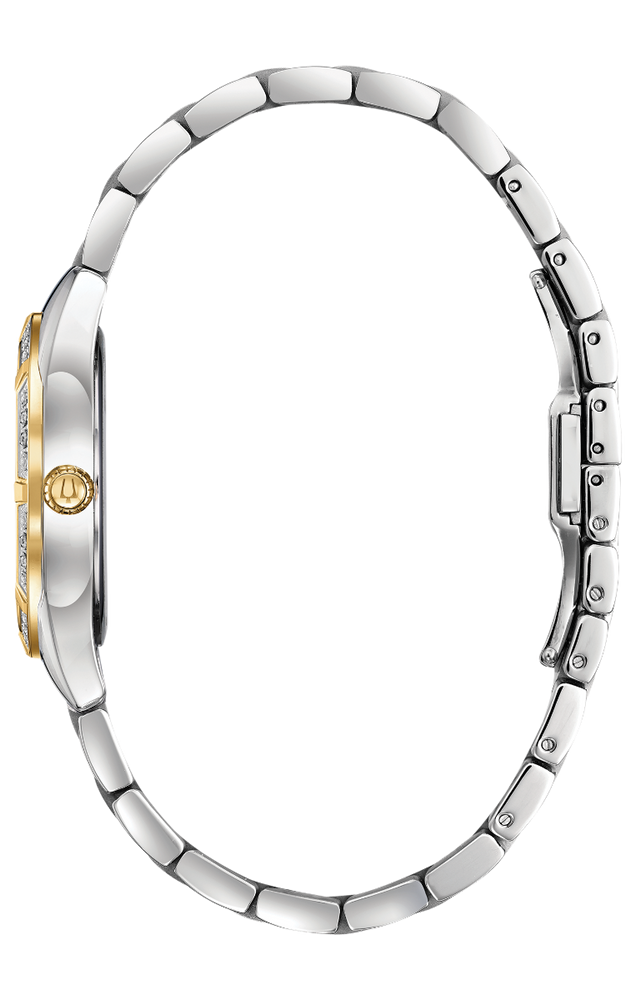 Ladies Bulova Sutton Two Tone Diamond Watch - 98R263