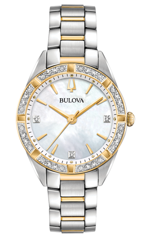 Bulova diamond gallery sales watch