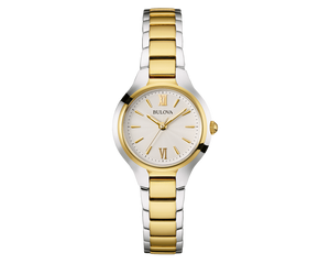 
                
                    Load image into Gallery viewer, Ladies Bulova Classic Two Tone Watch - 98L217
                
            