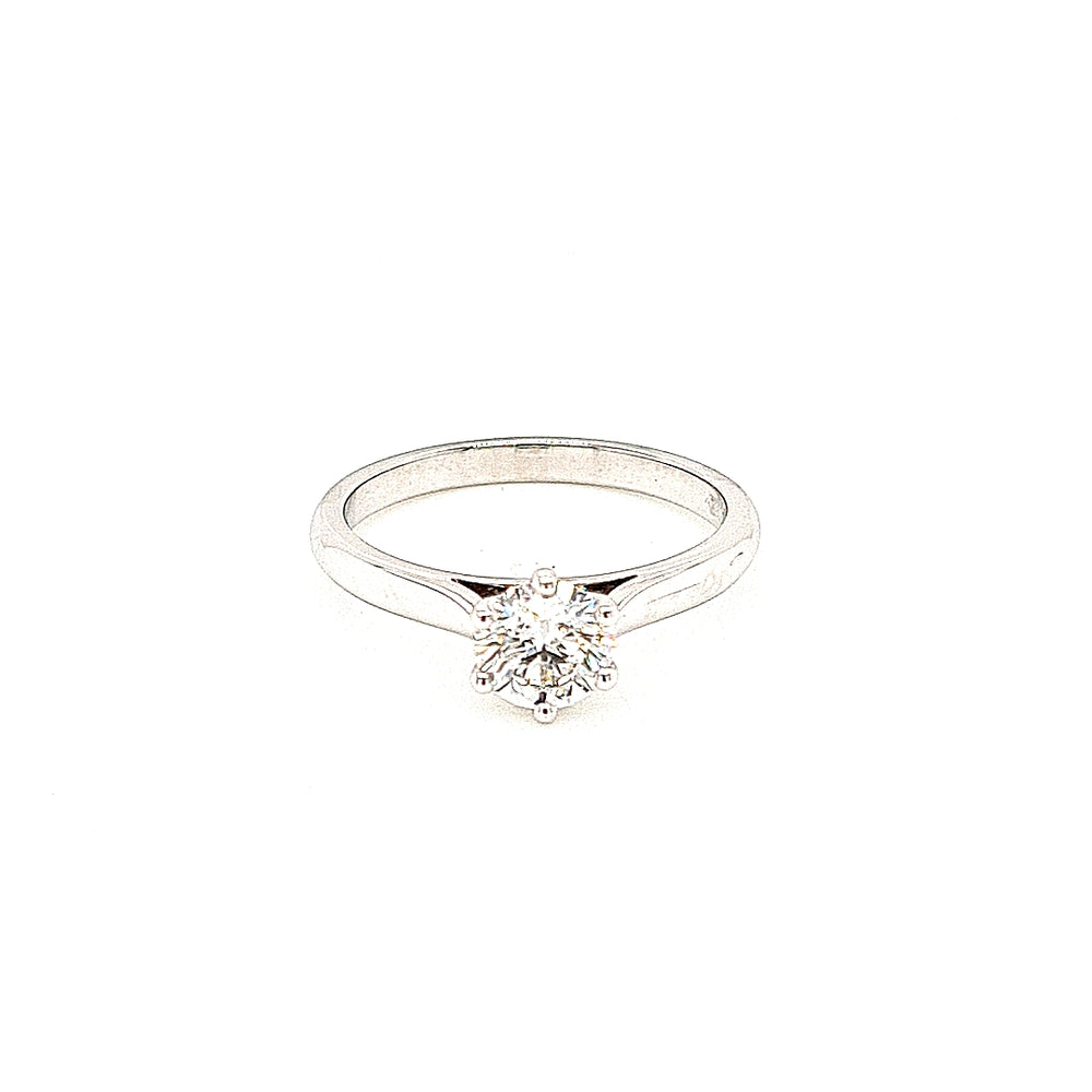 Platinum Diamond Solitaire Engagement Ring - Diana O'Mahony Jewellers