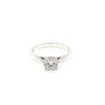 Platinum Solitaire Diamond Engagement Ring 1.02ct