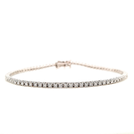 18ct White Gold Diamond Tennis Bracelet