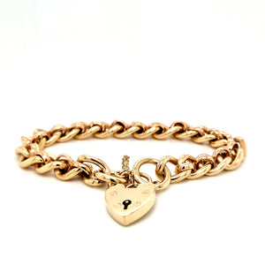 Vintage 9ct Yellow & Rose Gold Rollerball Bracelet