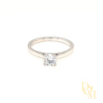 Platinum Lab Grown Diamond Engagement Ring - 0.57ct
