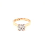 18ct & Platinum Lab Grown Diamond Engagement Ring - 1.26ct