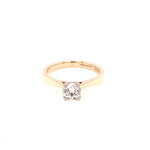 18ct & Platinum Lab Grown Diamond Engagement Ring - 0.70ct