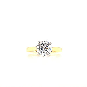 
                
                    Load image into Gallery viewer, 18ct &amp;amp; Platinum Lab Grown Diamond Engagement Ring - 1.44ct
                
            