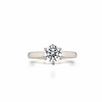 Platinum Lab Grown Diamond Engagement Ring - 0.81ct